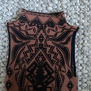 Free People- mock neck body on dress